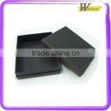 Black Luxury Design Cardboard Gift Box With Lid and Bottom