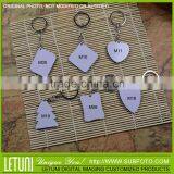 2015 New Custom Wood Mdf Keychain