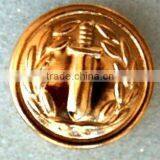 Gold Metal Jeans Button