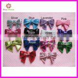 1.75" Sequin Bow Appliques thumbnail-1