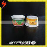 Dishwasher Safe 4oz Transparent Ice Cream Cup With FDA Certified