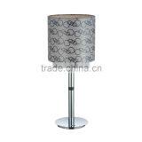 Fashion Modern Desk Lamp With Flower Pattern Fabric Cover MT4062L