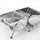 Portable Cylinder Shape Folding Stainless Kebab Grill Barbecue thumbnail-4