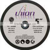 5inch 125x1.6x16mm Thin FLAT Cutting Disc for Metal/steel/ INOX 1.6mm Cutting Disc