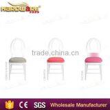 Fashion Design Round Crystal Chairs Wedding Clear Acrylic Crystal Chairs