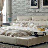 Wholesale King Size Cheap Mdf Bed, Double Folding Beds Set Design With Good Price for Living Room thumbnail-2