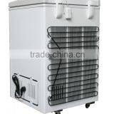 Top Open Door Chest Freezer,deep Freezer With Lock&key,interior Lamp,inner Glass Door thumbnail-3