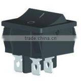 Black 3-way Rocker Switch T85