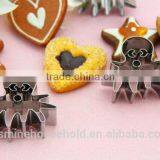 2015 Popular DIY Creative Design Animal Shaped Stainless Steel Cookie Cutters for Cakes and Bisciuts thumbnail-4
