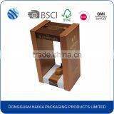 Unique Creative Wine Box Cardboard Box With Magnet for 1 Bottle thumbnail-1