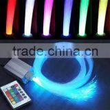 RGB Colorful LED Plastic Fiber Optic Star Ceiling Kit Light Sky Star Ceiling Light thumbnail-1
