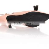2016 fashion genuine leather pumps shoes factory guangzhou wholesales