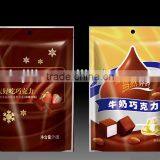 Customized Three Side Seal Plastic Bag With Window&hang Hole
