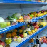 supermarket fruit display showcase/commercial vegetable refrigerator