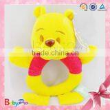 Customized Cute Pink Color Pig Design Baby Bed Bell Baby Rattle thumbnail-4