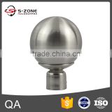 customized decorative curtain finial with curtain rod and finials