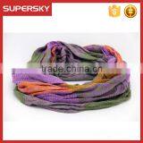 A-45 Funky Women Scarf Fancy Infinity Scarves Women Colored Infinity Scarf thumbnail-2