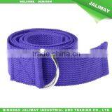 Cotton Yoga Accessories Pilates Stretch Strap With D-Ring thumbnail-3