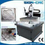 High Precision SIGN 6060 Mini CNC Router Jade Carving Machine