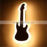 Guitar Shaped Modern Wall Lamps 220V Acrylic LED Wall Lamps thumbnail-1