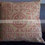 Ethnic design chicken work cotton cushion cover 45*45cm