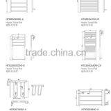 Empolo Factory Direct 1 M Hight Stainless Steel Towel Heater, Warm Towel Bar, Towel Dryer HTS1000X550 thumbnail-2