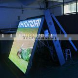 New fashion outdoor advertising two sided led screen waterproof ip65 P6/P8/P10 optional