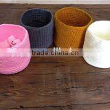 Yarn Basket, Decor Basket, Handmade Basket thumbnail-1