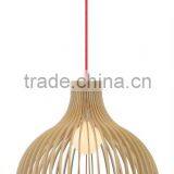 New Wood Birdcage Chandelier,Bentwood Pendant,Hanging Lamp thumbnail-1
