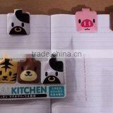 PVC Animal Printing Fridge Magnet Clip , Magnetic Hook , thumbnail-3