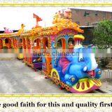 Popular Amusement Park Electric Elephant Train Rides for Sale thumbnail-4