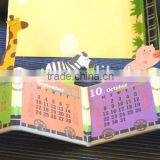 2014 Top Sale Cartoon Table Calendar