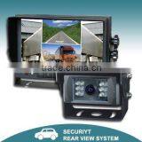 7 Inch Digital Color LCD Car Quad System