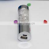 2016 Best Sold Promotional Colorful Crystal Power Bank Harga Power Bank 2000 Mah for Samsung