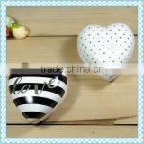 Manufacturers China Ceramic Heart Shape Custom Jewelry Box thumbnail-1