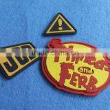 Custom Soft Washable 3D Embossed PVC Labels thumbnail-3