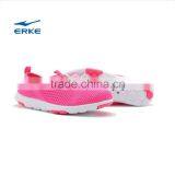 ERKE Summer Womens Cream Color Casual Shoes Breathable Beach Aquatic Shoes for Girls Casual Shoes Full Mesh Upper Couple Syle thumbnail-6