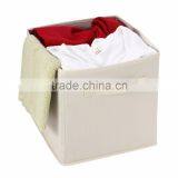 Foldable Clothes Storage Cube Basket Bin, Collapsible Storage Cube For Nursery Home and Office thumbnail-2