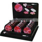 Black Acrylic Blush Countertop Display Rack Stand