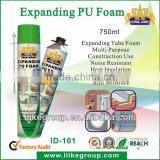 Spray Polyurethane Foam insulation 750ml