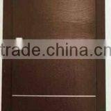 israel steel door With Pine Wood Edge Interior security steel wood door