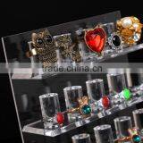 New Design Inclined Shape Plexiglass Acrylic Display Rack for Jewelry thumbnail-2