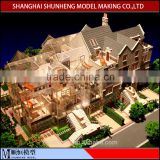 Professional architectural scale model for villa building models