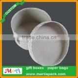Large Round Shape Paper Hydrangea Pedals Flower Gift Box Party Wedding Favor Gray Boxes thumbnail-2