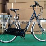 2015 Damesfiets with central motor and Max lithium battery 36V 18ah with distance 150km one time full charged battery