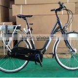 2015 Damesfiets With Central Motor and Max Lithium Battery 36V 18ah With Distance 150km One Time Full Charged Battery thumbnail-1