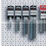 PP Plastic Round or Rectangular Packaging Tubes for Drills With Hanging Clip Plug Closure DIY Pack thumbnail-6