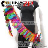 Top Supplier ZPDECOR Bulk Sale Best Quality Colorful Design Trim Goose Trimming Feathers thumbnail-1