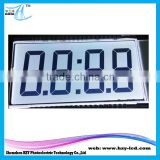 Electronic LCD Digital Clock Calendar Display India Employ Car LCD TN