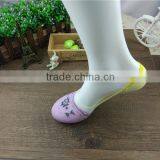 Factory Custom High Quality Boat New Product Socks, China Classial Cute Style Grey/pink Colorful thumbnail-4